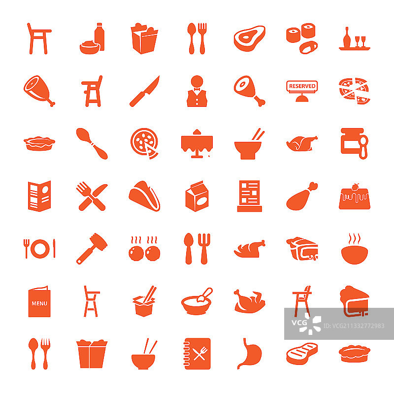 晚餐图标图片素材