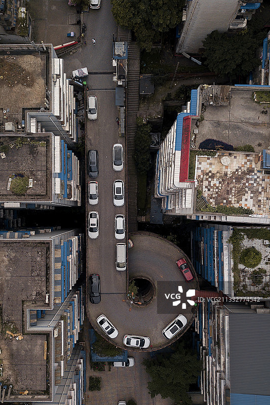 旋转车库图片素材