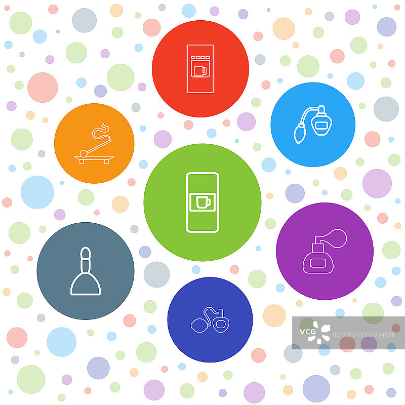 7个香薰图标图片素材