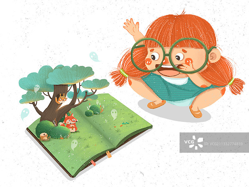 你好，小可爱图片素材