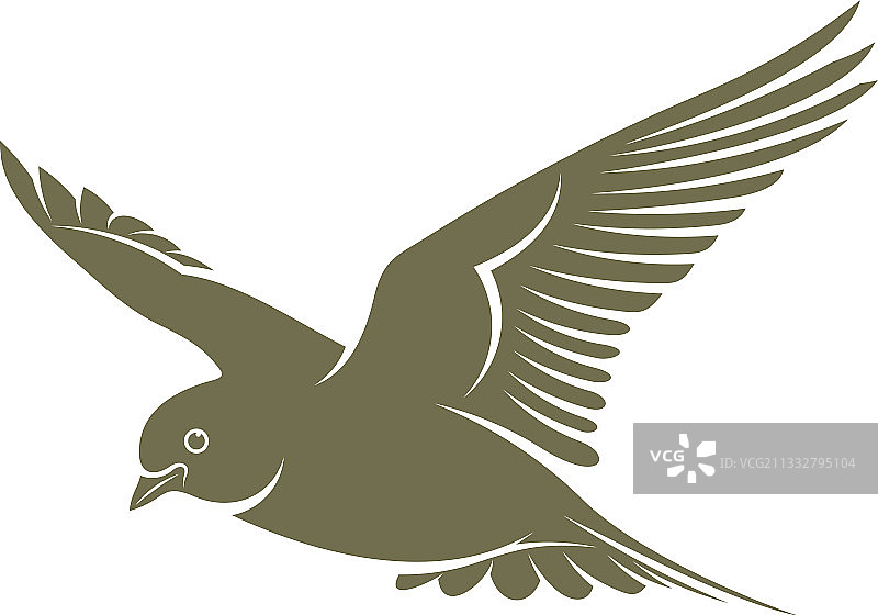 云雀鸟logo设计图标符号模板图片素材