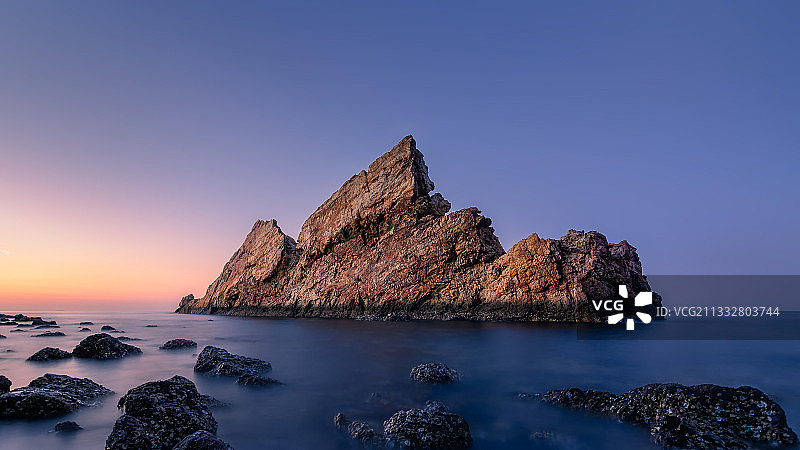 燕窝岭日出图片素材