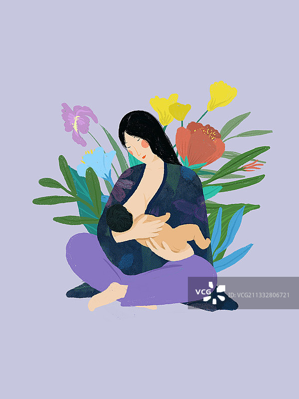 母乳喂养6图片素材