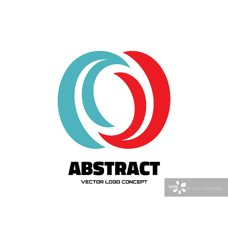 双Logo概念模板图片素材