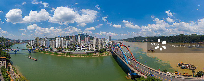 鸳江春泛 梧州图片素材