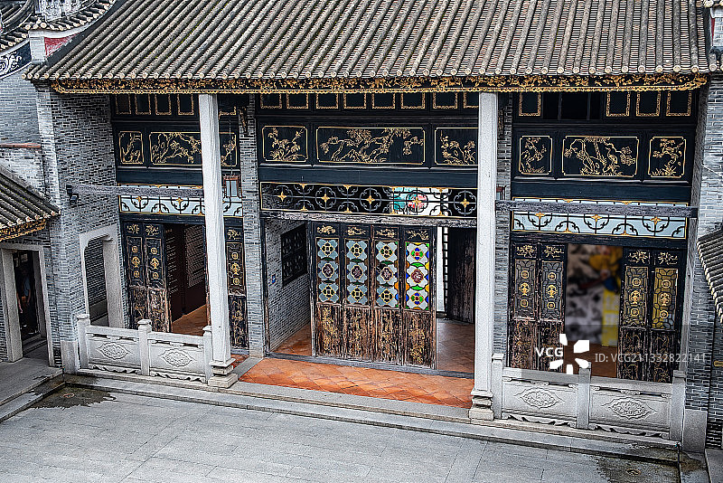 中国广东省佛山祖庙黄飞鸿纪念馆图片素材