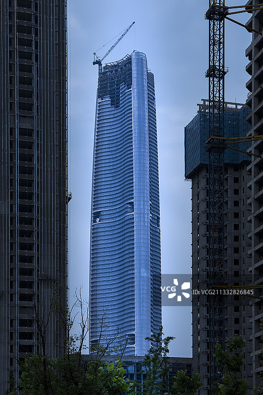 武汉绿地中心图片素材