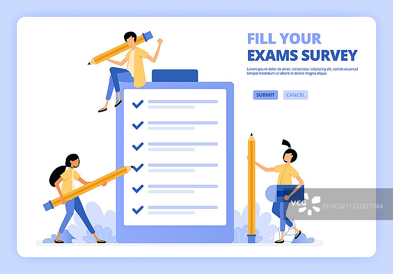 填写求职申请调查问卷的人们图片素材