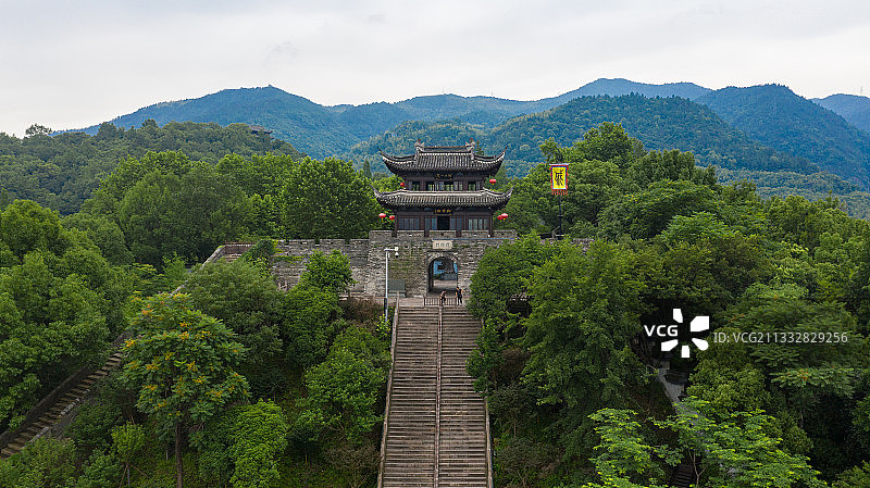 浙江临海台州府城江南长城图片素材