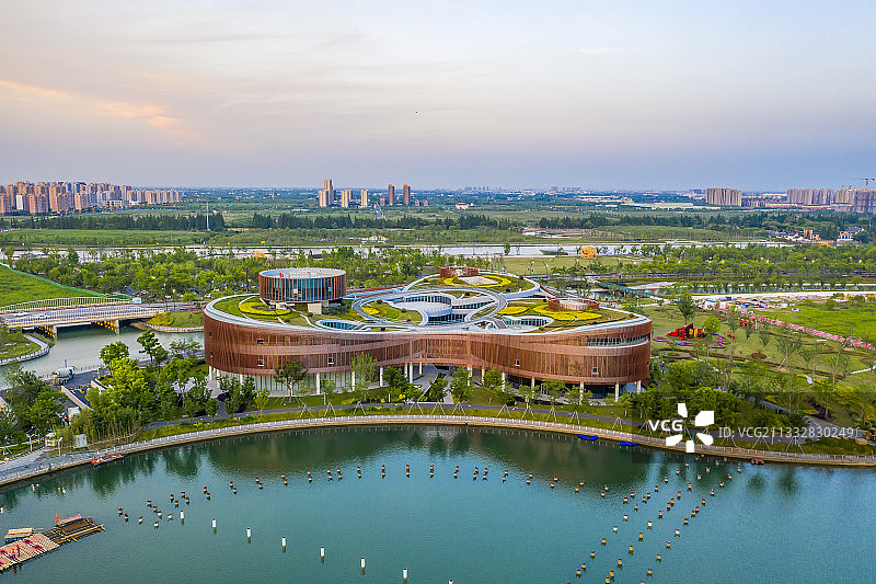 金海湖畔奉贤博物馆新馆图片素材