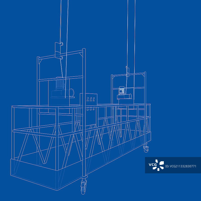 空建筑电梯图片素材