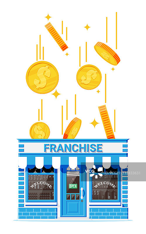 特许经营业务出售图片素材