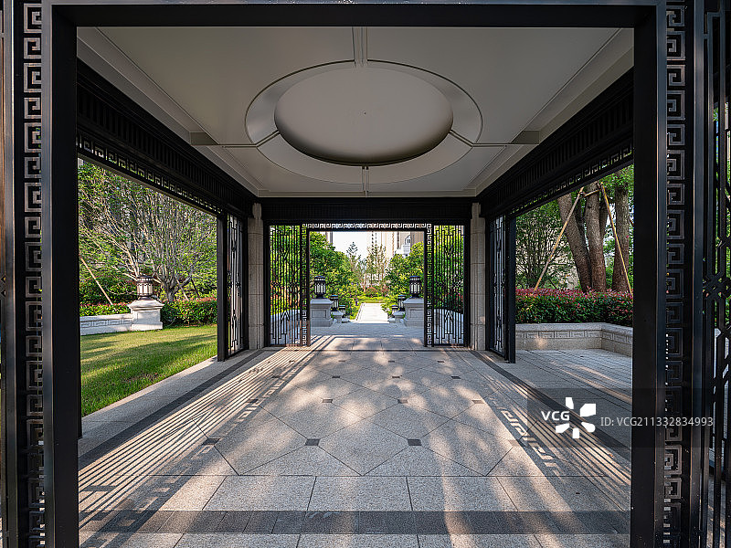 新的住宅小区图片素材