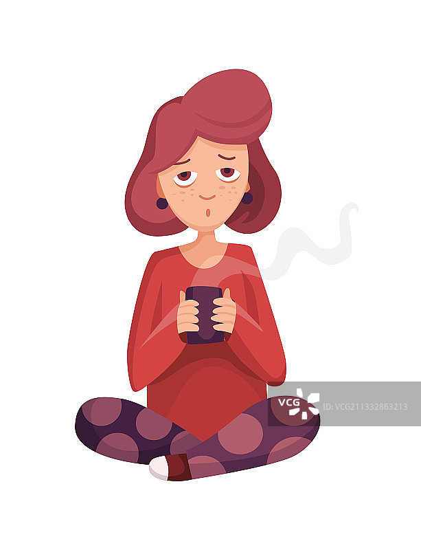 家庭流感或普通感冒治疗方法图片素材