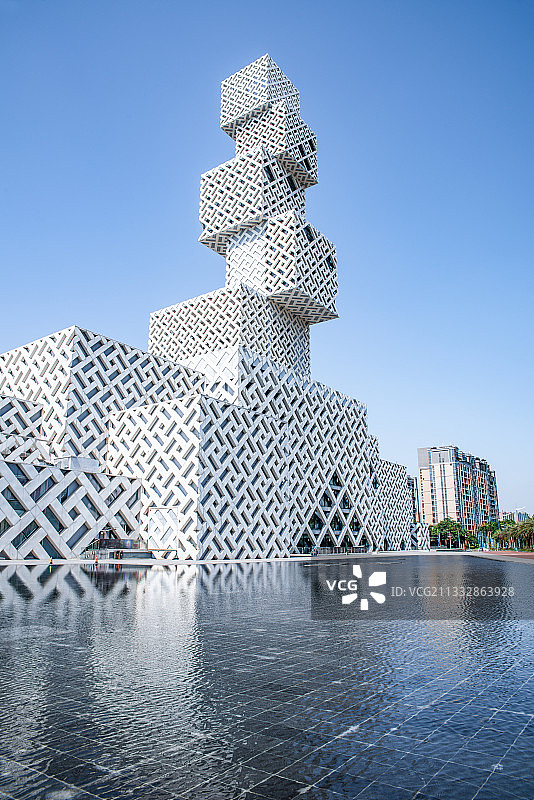 中国广东省佛山大剧院（限编辑）图片素材