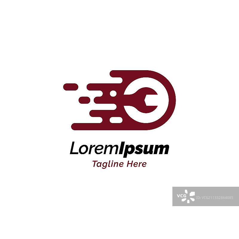 快捷服务logo设计图片素材