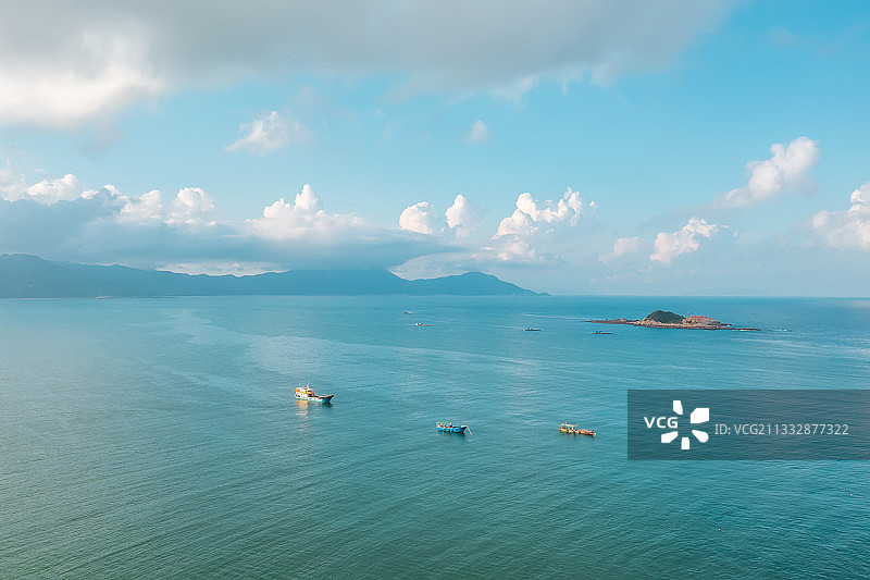 江门台山 上川岛 婚纱摄影基地 风光摄影 航拍图片素材