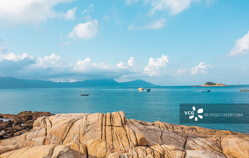 江门台山 上川岛 婚纱摄影基地 风光摄影 航拍图片素材