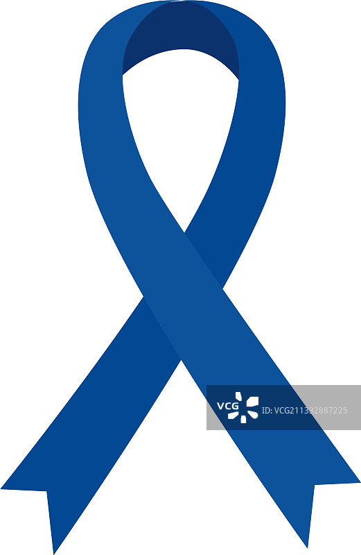 世界自闭症日蓝色丝带活动图片素材