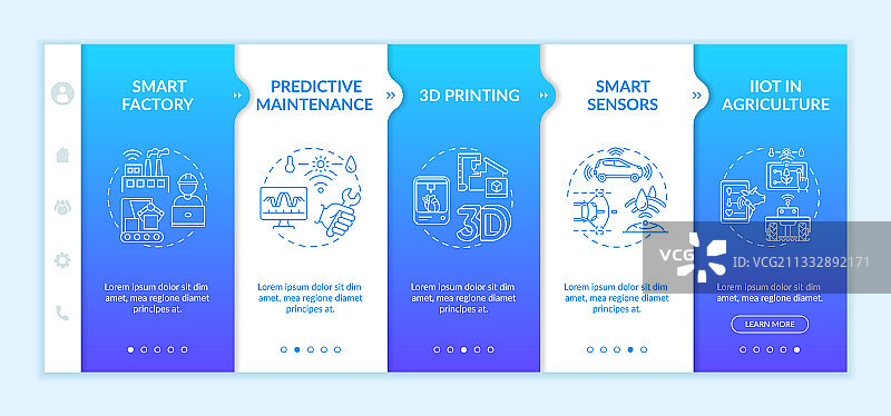 工业4.0趋势模板图片素材