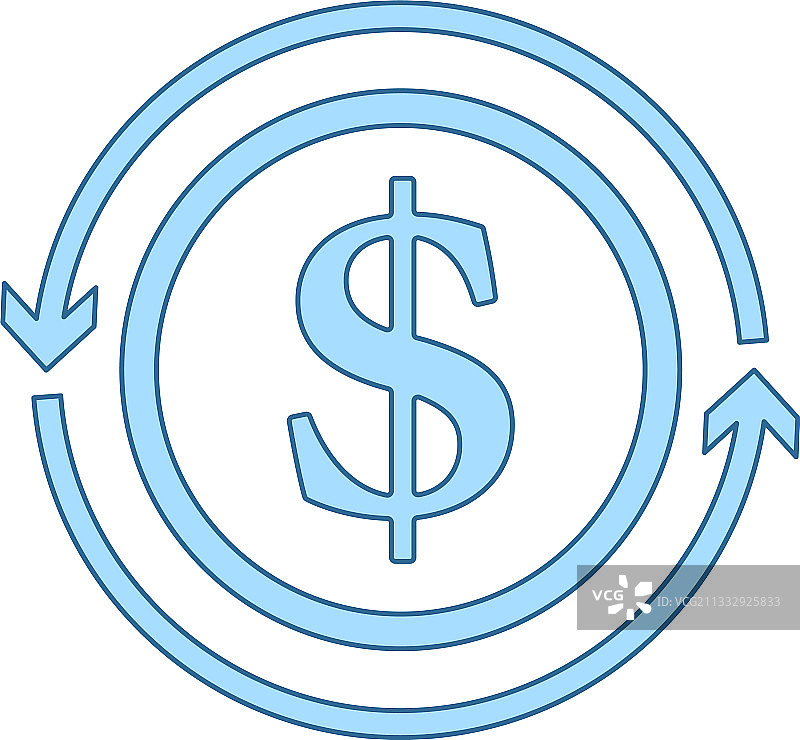 现金返还硬币图标图片素材