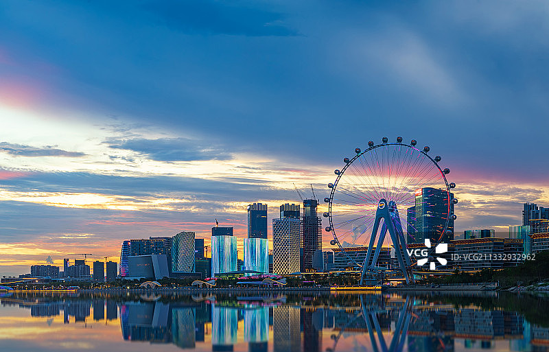 深圳欢乐港湾城市建筑图片素材