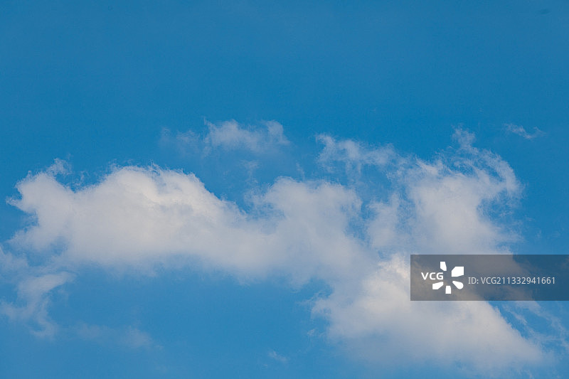 晴朗蓝天白云背景图片素材