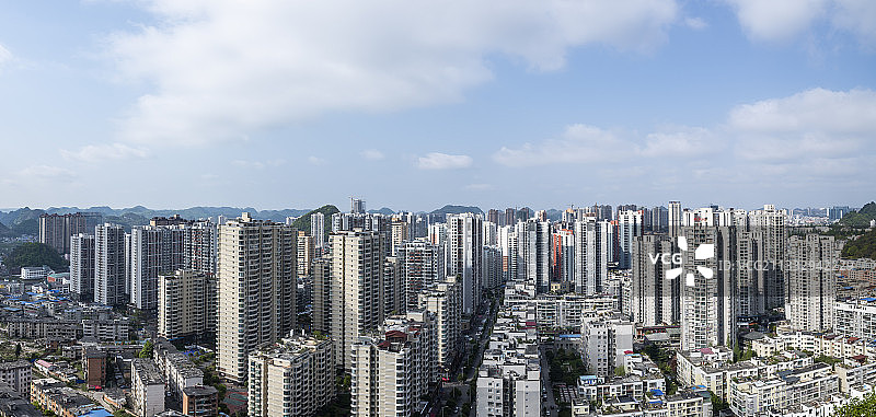 安顺西秀新天地全景图片素材