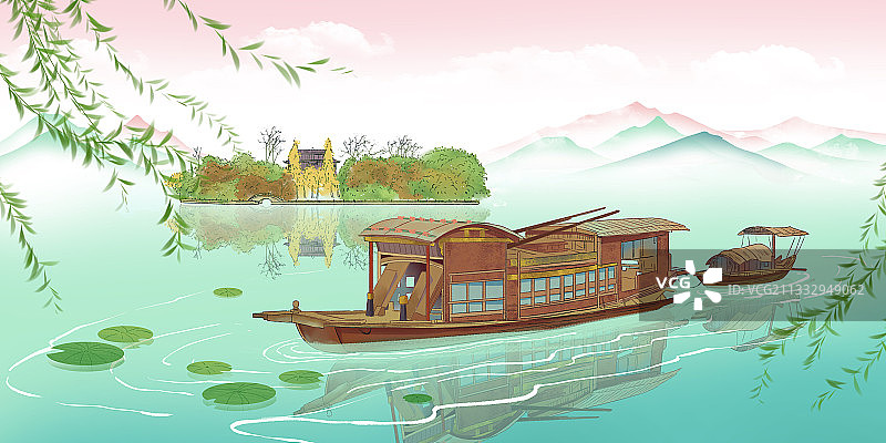 嘉兴红船图片素材