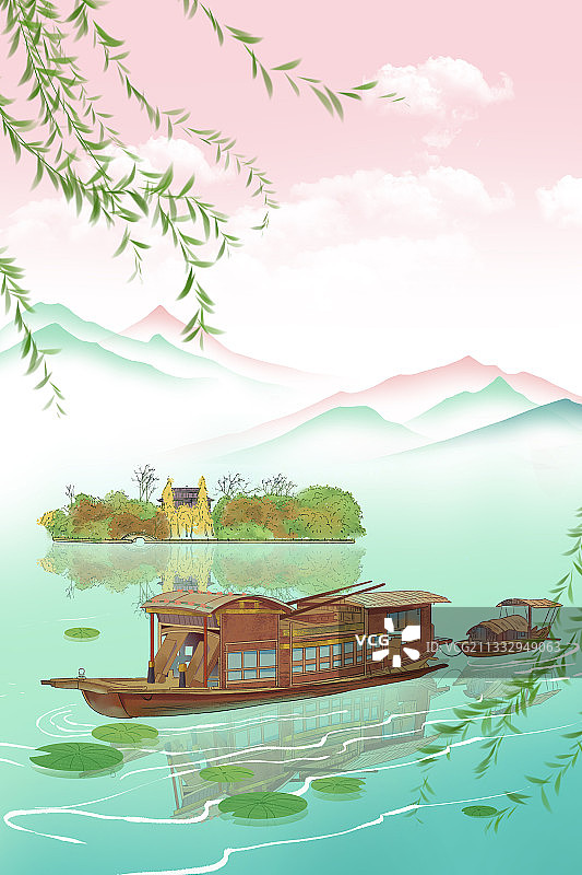 嘉兴红船图片素材