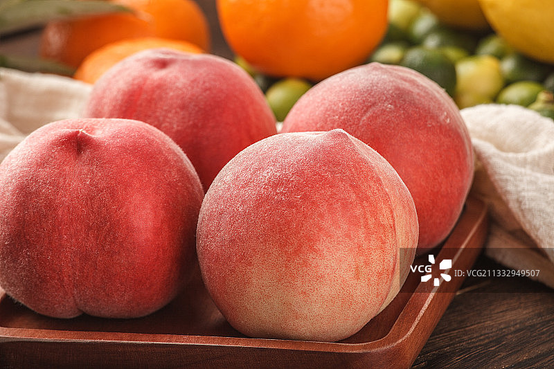 水蜜桃图片素材