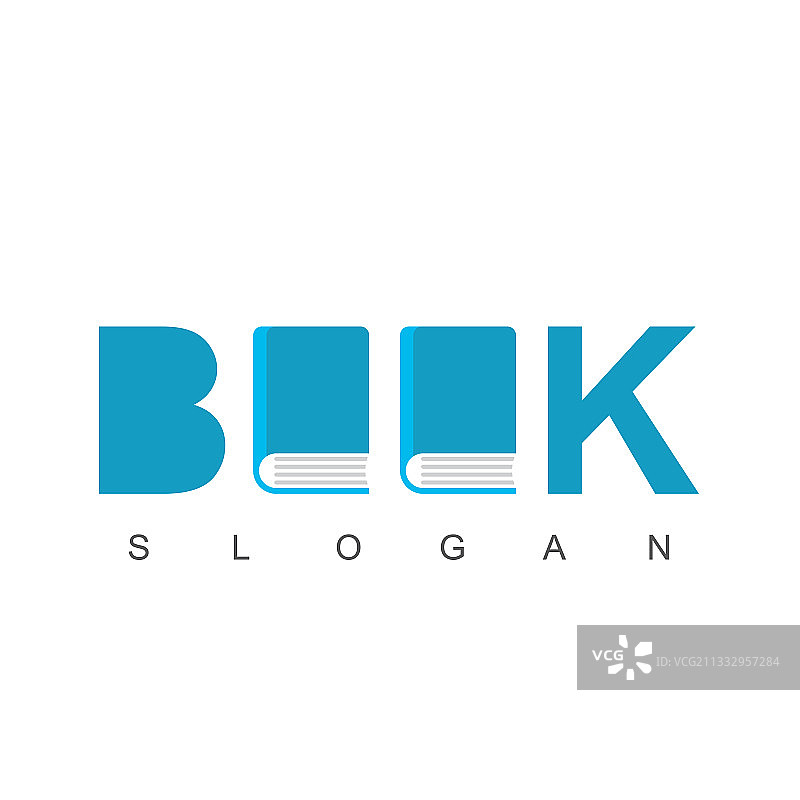 书籍排版logo设计模板图片素材