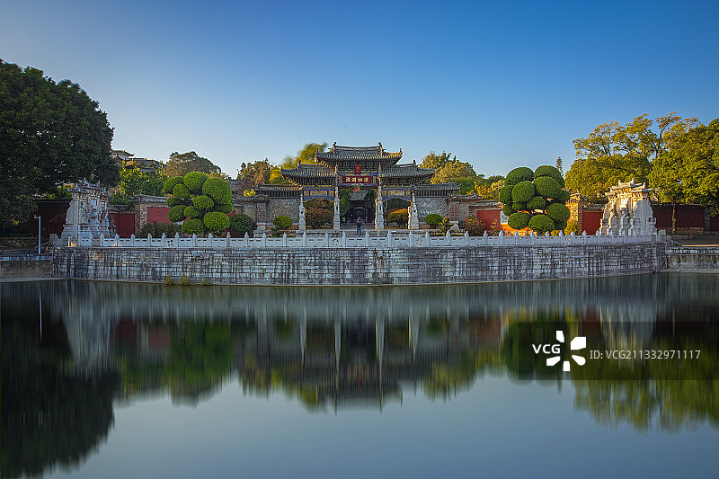 云南红河建水文庙—外景图片素材