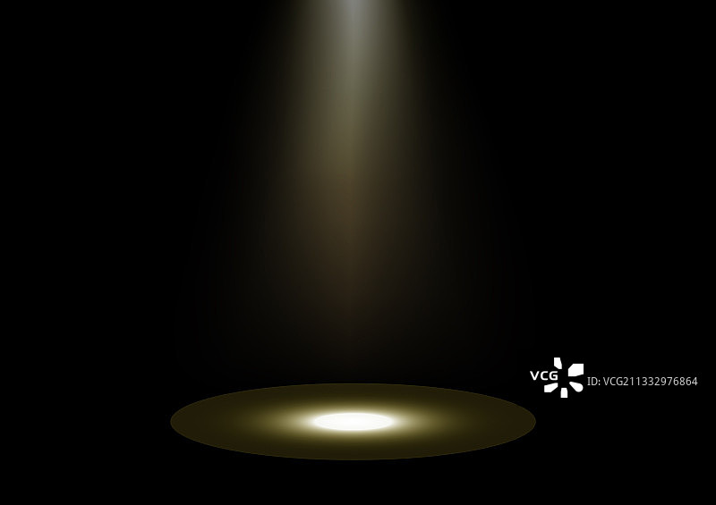 抽象金色光线与舞台图片素材