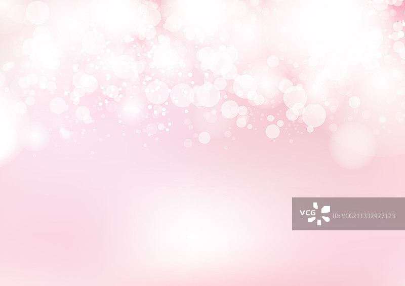 柔和粉色装饰散景抽象背景图片素材