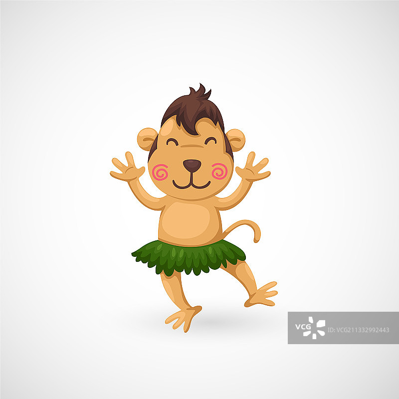 孤立的猴子图片素材