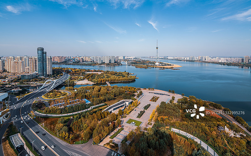 临沂沂河风光图片素材