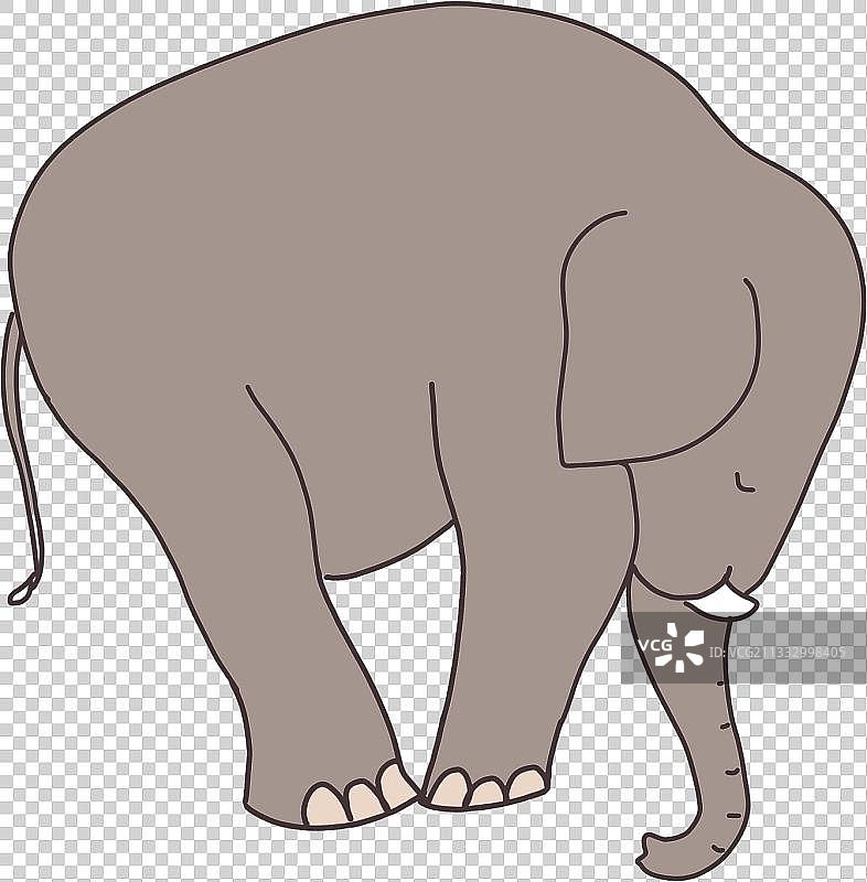 大象元素图片素材