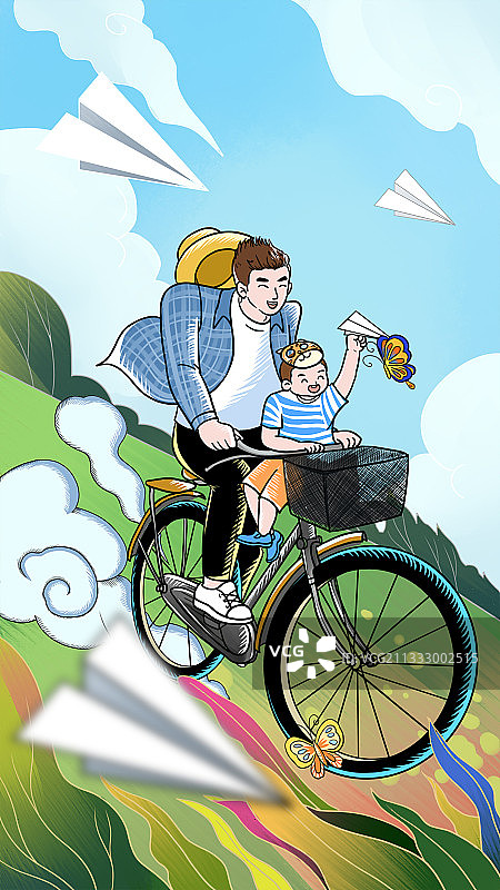 父亲节图片素材