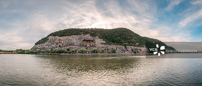 河南省洛阳市龙门石窟景区图片素材