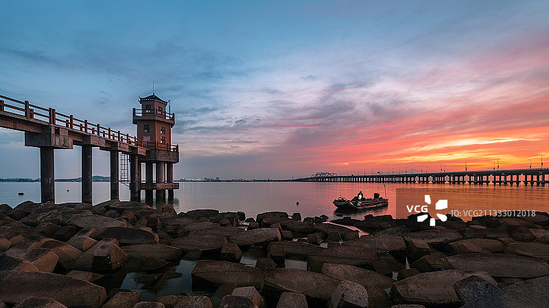 中国广东省汕头市东海岸图片素材