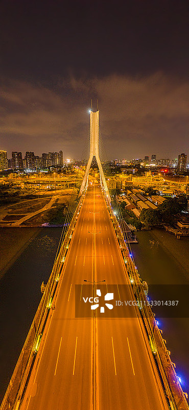 中国广东省广州市鹤洞大桥图片素材