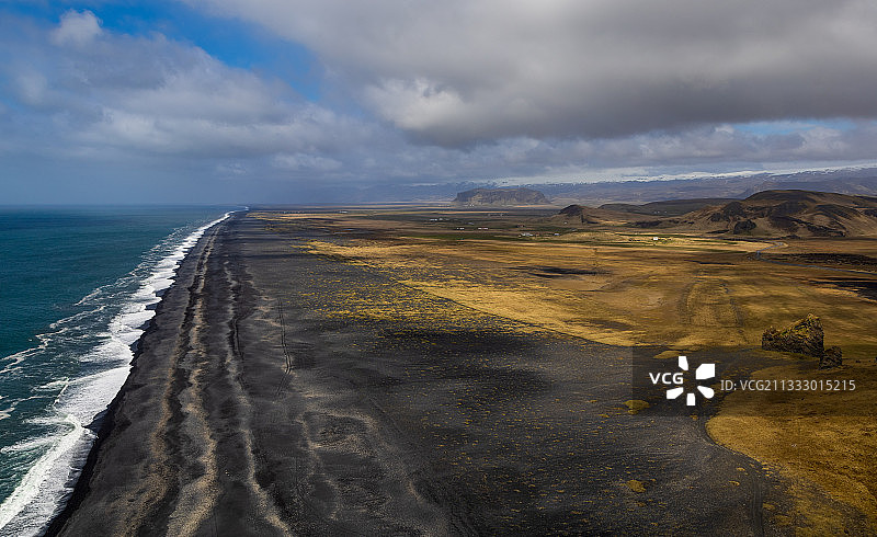 冰岛海滩风光图片素材