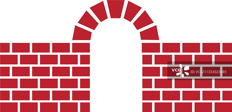 砖砌建筑logo设计图片素材