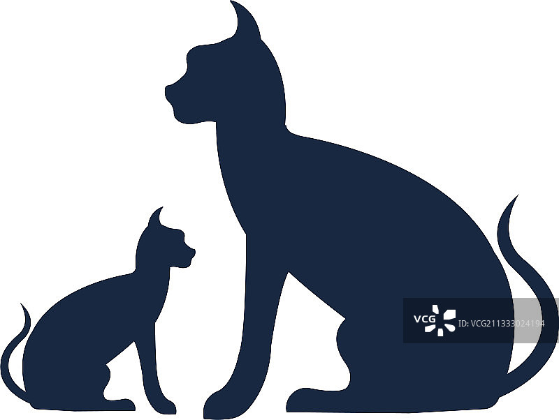 猫咪logo符号设计模板图片素材