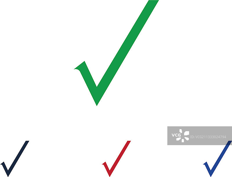 对勾符号图片素材