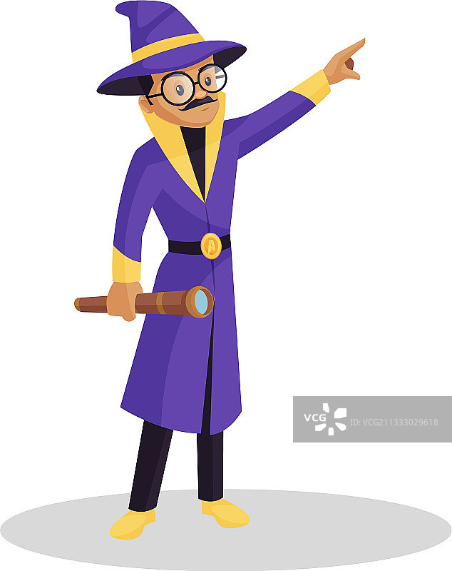 占星家卡通图片素材