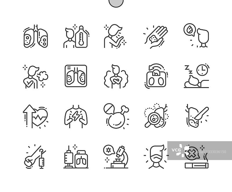 肺结核药物和健康贫血图片素材