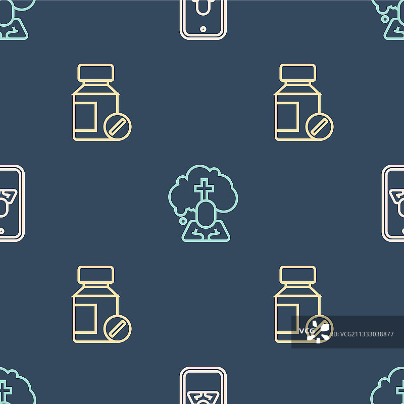 直线心理学家在线镇静药丸图片素材