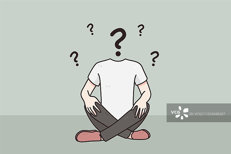 身份匿名不确定性问题图片素材